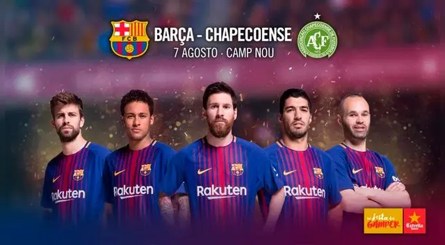 El anuncio oficial del Trofeo Joan Gamper 2017. El anuncio oficial del Trofeo Joan Gamper 2017.