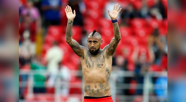 arturo vidal está seguro de vencer a cristiano ronaldo. en la champions no la vio.