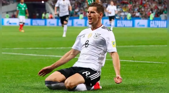 León Goretzka finalizó en gol jugada de tiki taka en la Copa Confederaciones 2017