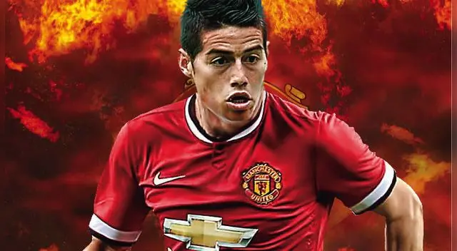James Rodríguez jugará la próxima temporada en el Manchester United James Rodríguez jugará la próxima temporada en el Manchester United
