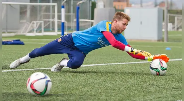 Adriá Ortolá fue fichado en 2013 por el Barcelona. Llegó procedente del Villarreal. 