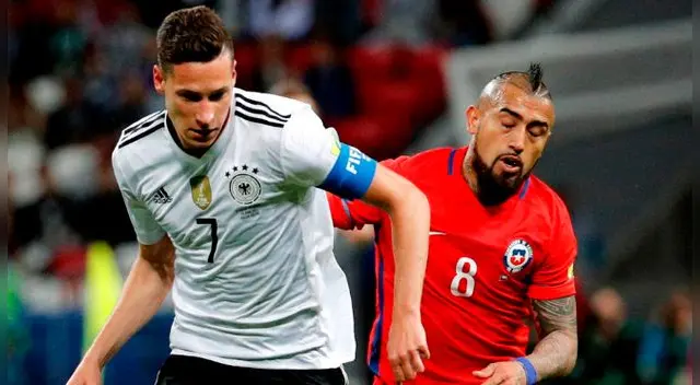 Chile actual campeón de América se enfrenta a Alemania que es vigente campeón del mundo