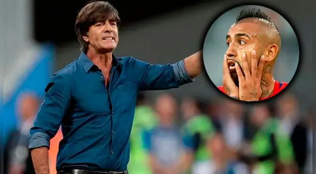 Joachim Löw le respondió a Arturo Vidal tras la final de la Copa Confederaciones 2017.