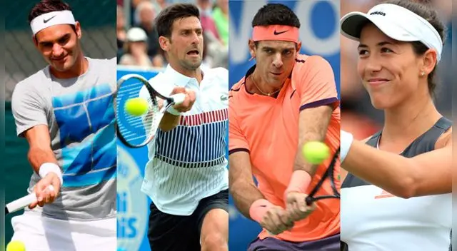Wimbledon 2017: Federer, Djokovic, Del Potro y Muguruza debutan en el Grand Slam