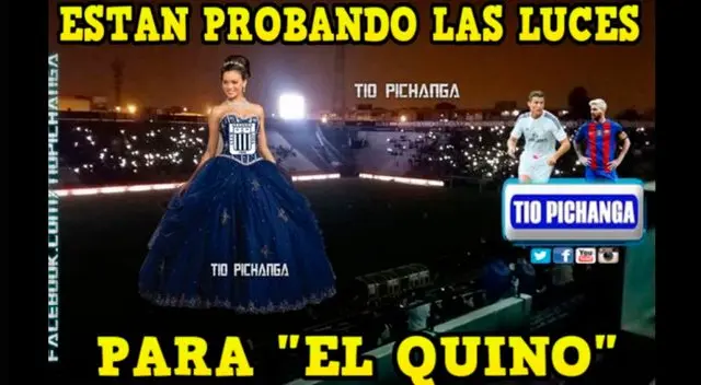 Memes del apagón en Matute antes del inicio del partido entre Alianza Lima y Academia Cantolao. Foto: Facebook