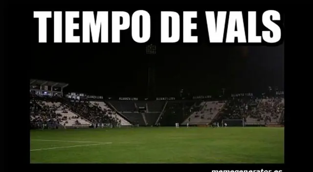 Memes del apagón en Matute antes del inicio del partido entre Alianza Lima y Academia Cantolao. Foto: Facebook