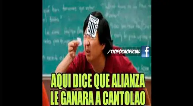 Memes del apagón en Matute antes del inicio del partido entre Alianza Lima y Academia Cantolao. Foto: Facebook