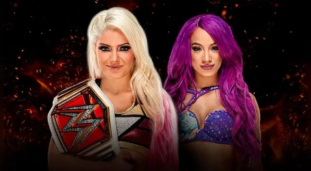 En el WWE Great Balls of Fire, Alexa Bliss vs. Sasha Banks, por el Campeonato de Mujeres de Raw.