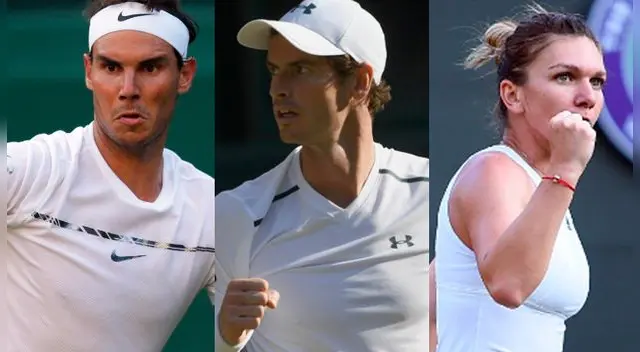 Programación y resultados de Nadal, Murray y Halep en el Grand Slam Programación y resultados de Nadal, Murray y Halep en el Grand Slam