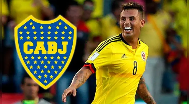 Edwin Cardona es posibilidad en Boca Juniors.