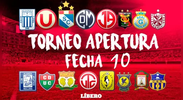 Revisa la fecha 10 del Torneo Apertura 2017.