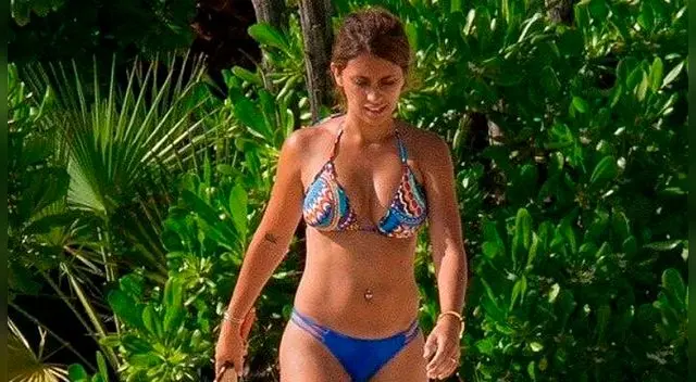 Lionel Messi y Antonela Roccuzzo disfrutaron de vacaciones en las playas del Caribe. Foto Instagram
