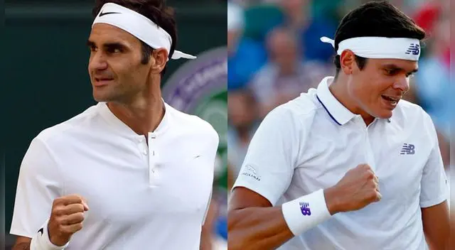 Roger Federer vs. Milos Raonic EN VIVO ONLINE ESPN: cuartos de final de Wimbledon 2017 