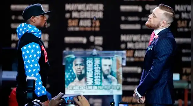 Floyd Mayweather y Conor McGregor lucharán en Las Vegas este 26 de agosto.