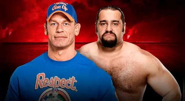WWE Battleground 2017, John Cena vs. Rusev en una Lucha de Banderas.
