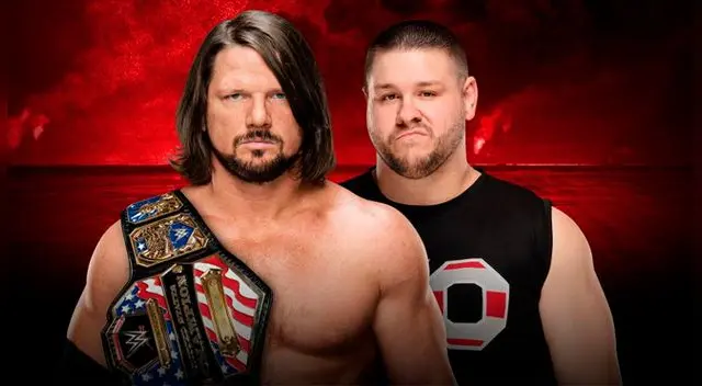 WWE Battleground 2017, AJ Styles vs. Kevin Owens por el Campeonato de Estados Unidos.
