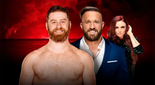 En WWE Battleground 2017, Sami Zayn vs. Mike Kanellis.