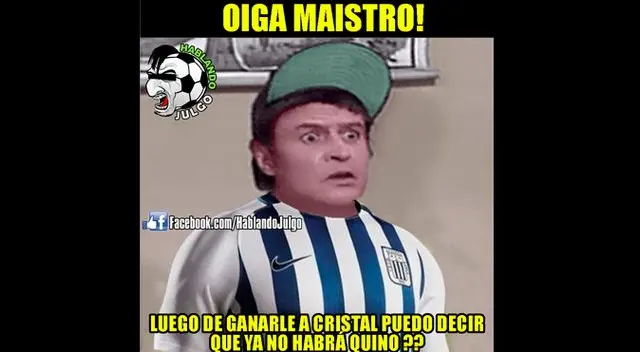 Memes del partido entre Alianza Lima y Sporting Cristal, por la fecha 5 del Torneo Apertura 2017.