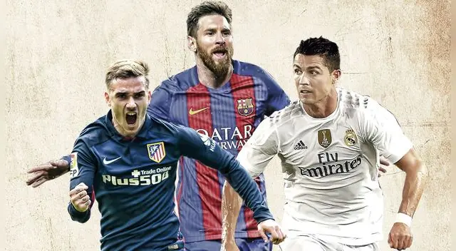 Liga Santander: mira el fixture del Barcelona, Real Madrid y Atlético