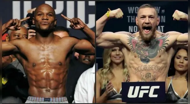 Floyd Mayweather y Conor McGregor quedaron listos para pelea en Las Vegas Floyd Mayweather y Conor McGregor quedaron listos para pelea en Las Vegas