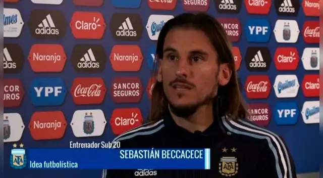 Sebastián Beccacece fue oficializado como nuevo DT de la Selección Argentina Sub-20