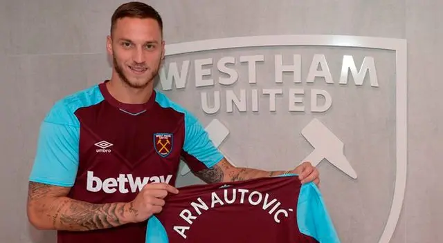 Marko Arnautović es nuevo jugador del West Ham.