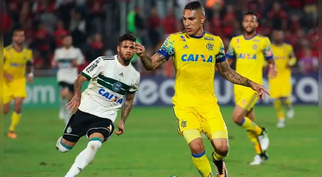 Paolo Guerrero celebró el importante triunfo del Flamengo por el Brasileirao