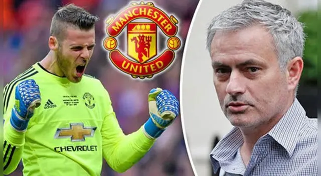 Mourinho descartó que David De Gea no se marchará al Real Madrid. Foto: Agencias Mourinho descartó que David De Gea no se marchará al Real Madrid. Foto: Agencias
