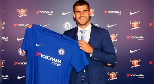 Álvaro Morata y sus declaraciones tras confirmarse que llevará el dorsal "9" en el Chelsea.
