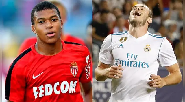 Kylian Mbappé y Gareth Bale.