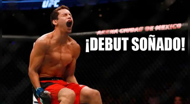 El peruano Humberto Bandenay ganó por nocaut a Martín Bravo en su debut en UFC [VIDEO]