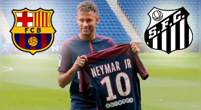 Santos exige 13,4 millones al Barcelona por la transferencia de Neymar al PSG Santos exige 13,4 millones al Barcelona por la transferencia de Neymar al PSG