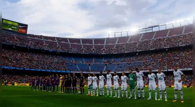 Neymar recibió un mensaje de la afición del Barcelona.