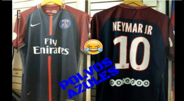 Neymar: camiseta con la diez del PSG se vende a 35 soles en Polvos Azules