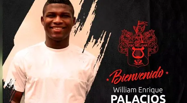FBC Melgar presentó a William Palacios como refuerzo para el Torneo Clausura  | Foto: FBC Melgar. 