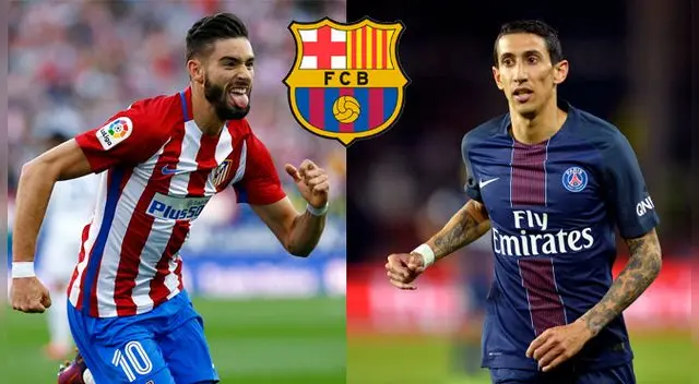 Carrasco y Di María en la agenda del Barcelona. Foto: Agencias Carrasco y Di María en la agenda del Barcelona. Foto: Agencias