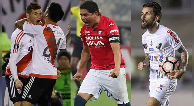 River Plate, Wilstermann y Santos, cuartofinalistas de la Copa Libertadores. River Plate, Wilstermann y Santos, cuartofinalistas de la Copa Libertadores.