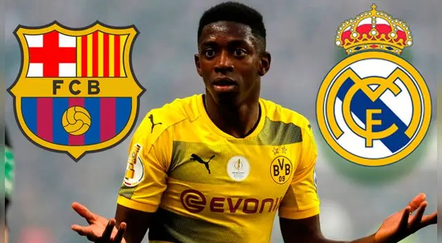 Real Madrid busca 'atrasar' al Barcelona con el fichaje del francés Dembelé Real Madrid busca 'atrasar' al Barcelona con el fichaje del francés Dembelé