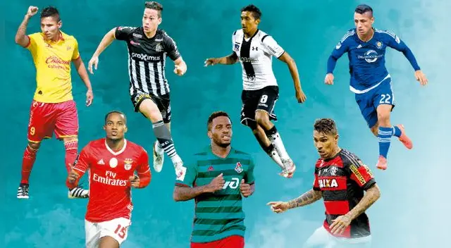 Conoce a los 40 futbolistas peruanos que juegan en equipos profesionales extranjeros Conoce a los 40 futbolistas peruanos que juegan en equipos profesionales extranjeros