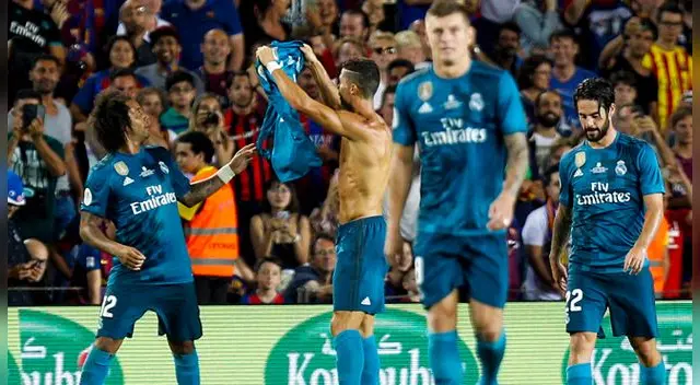 Real Madrid está intratable y Barcelona lo pagó caro en la ida de la Supercopa de España
