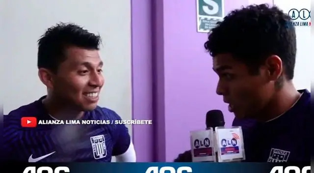 Angelo Campos se hizo reportero en Alianza Lima