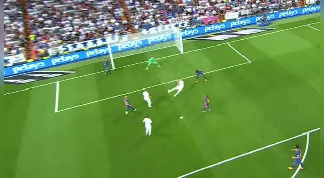 Real Madrid vs. Barcelona DIRECTV: Karim Benzema pone el 2-0 con golazo de media tijera Real Madrid vs. Barcelona DIRECTV: Karim Benzema pone el 2-0 con golazo de media tijera