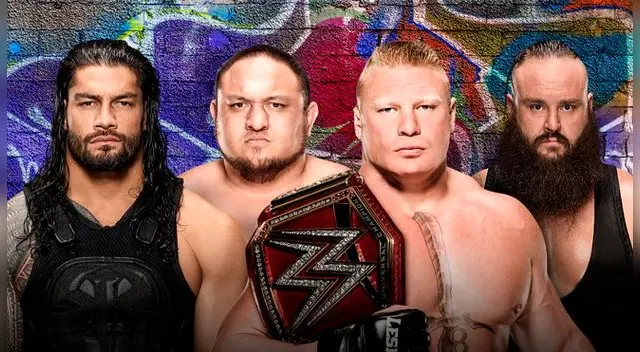 En WWE SummerSlam 2017, Brock Lesnar vs. Roman Reigns vs. Samoa Joe vs. Braun Strowman, por el Campeonato Universal de Raw.