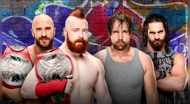 En WWE SummerSlam 2017, Cesaro & Sheamus vs. Dean Ambrose & Seth Rollins, por el Campeonato en Parejas de Raw.