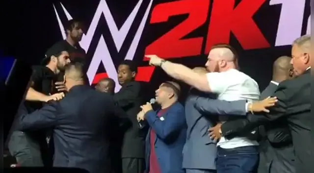 Sheamus y Cesaro defenderán sus cinturones en parejas contra Dean Ambrose y Seth Rollins. Foto: WWE.com