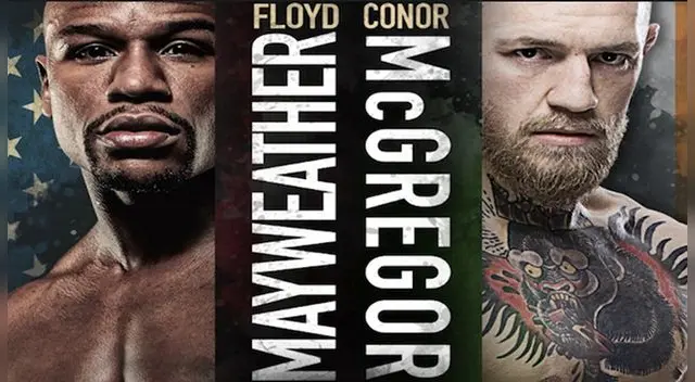 Conor Mcgregor vs. Floyd Mayweather, The Money Fight. Foto: Agencias