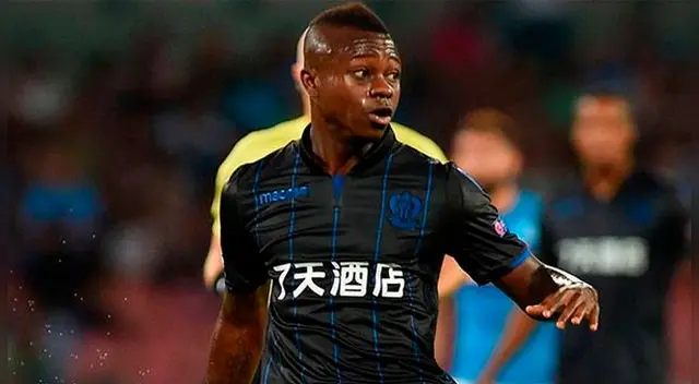 Jean Michaël Seri durante un partido con el Niza.