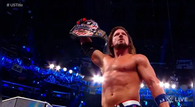 En WWE SmackDown Live, AJ Styles retuvo otra vez el título de Estados Unidos ante Kevin Owens.