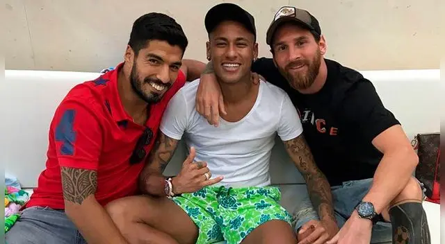 Neymar y su polémicas fotos en Instagram con sus excompañeros del Barcelona. Neymar y su polémicas fotos en Instagram con sus excompañeros del Barcelona.