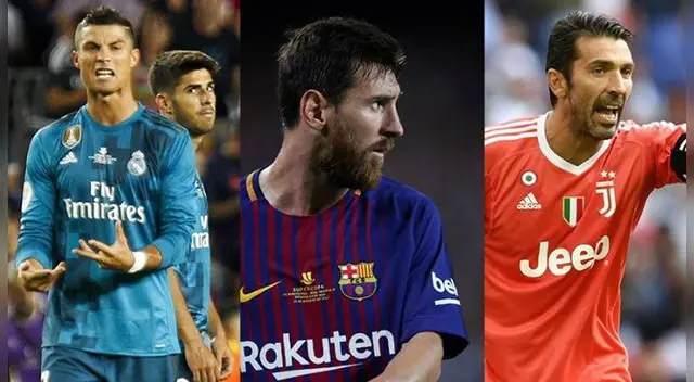Cristiano, Messi y Buffon pelearán por este premio de la UEFA. Foto: Agencias